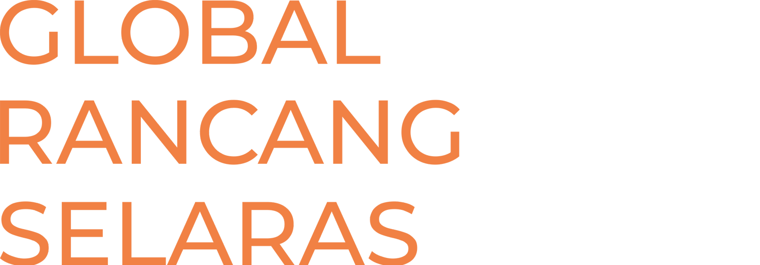 Global rancang selaras Logo